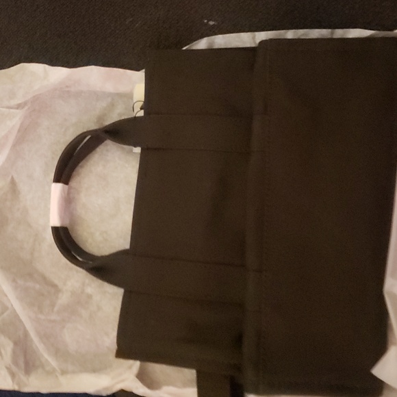 Marc Jacobs Black Canvas Tote Bag - Picture 3 of 4
